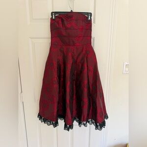 Kay Unger New York Strapless Fit & Flare Dress | Size 4 | NWT ✨